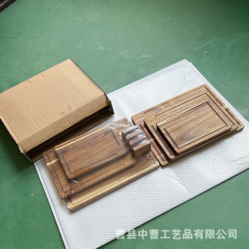 创意相思木砧板三件套厨房桌面木质切菜板家用熟食案板水果擀面板|undefined