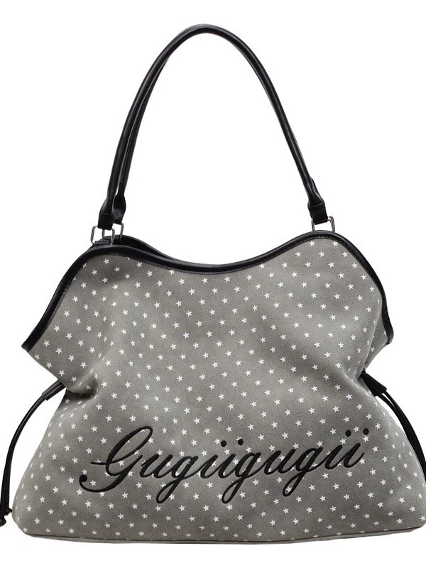 Shoulder Bag, South Korea Style One-Shoulder Drawstring, Demi-Season, Spacious