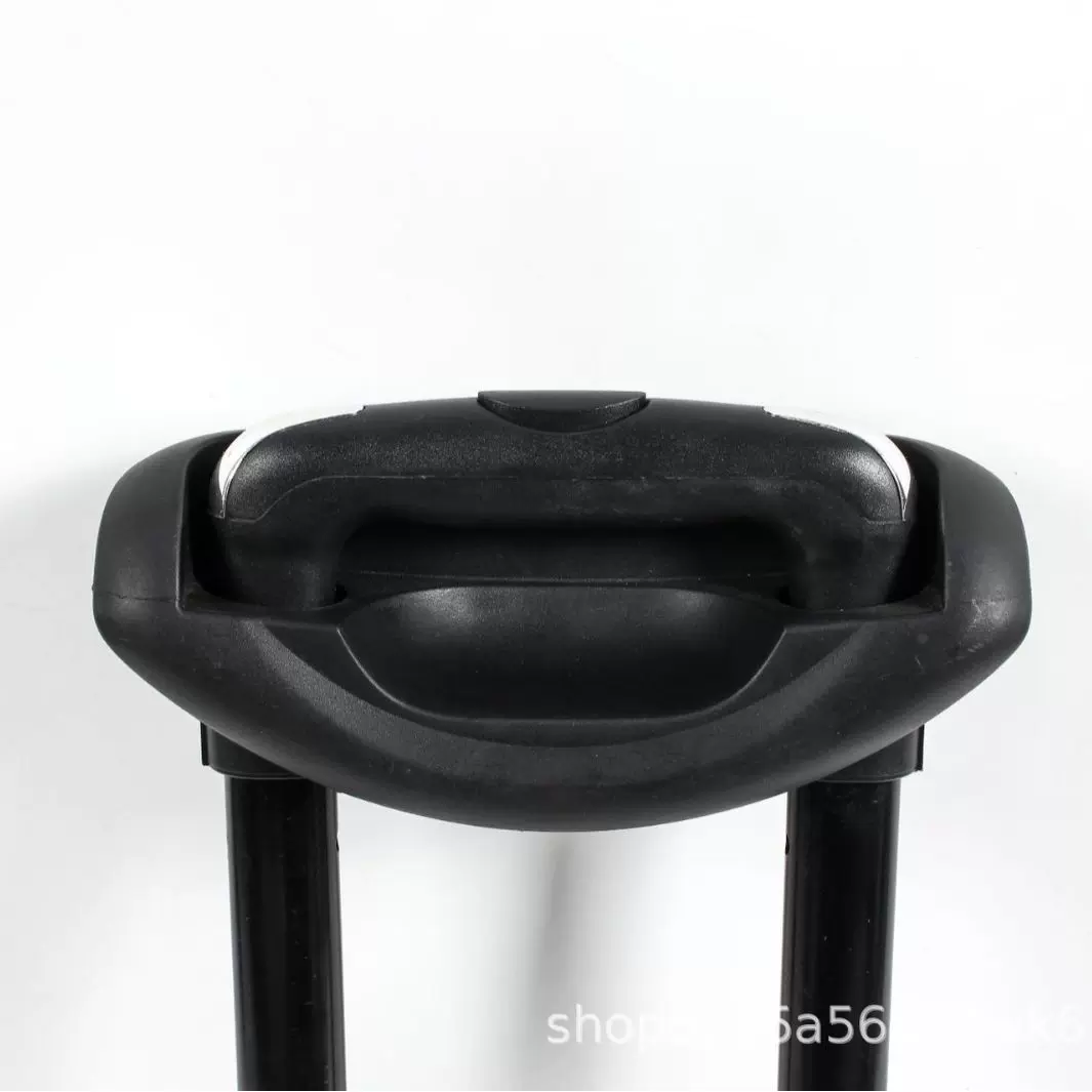 厂家直销铝合金箱包拉杆多段伸缩旅行箱拉杆万向轮配件批发双杆