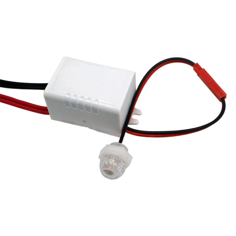 Открытый водонепроницаемый переключатель управления освещением 85-260 В полное напряжение заполнение клея Управление освещением Интеллектуальный переключатель уличный фонарь настенный светильник чувство света