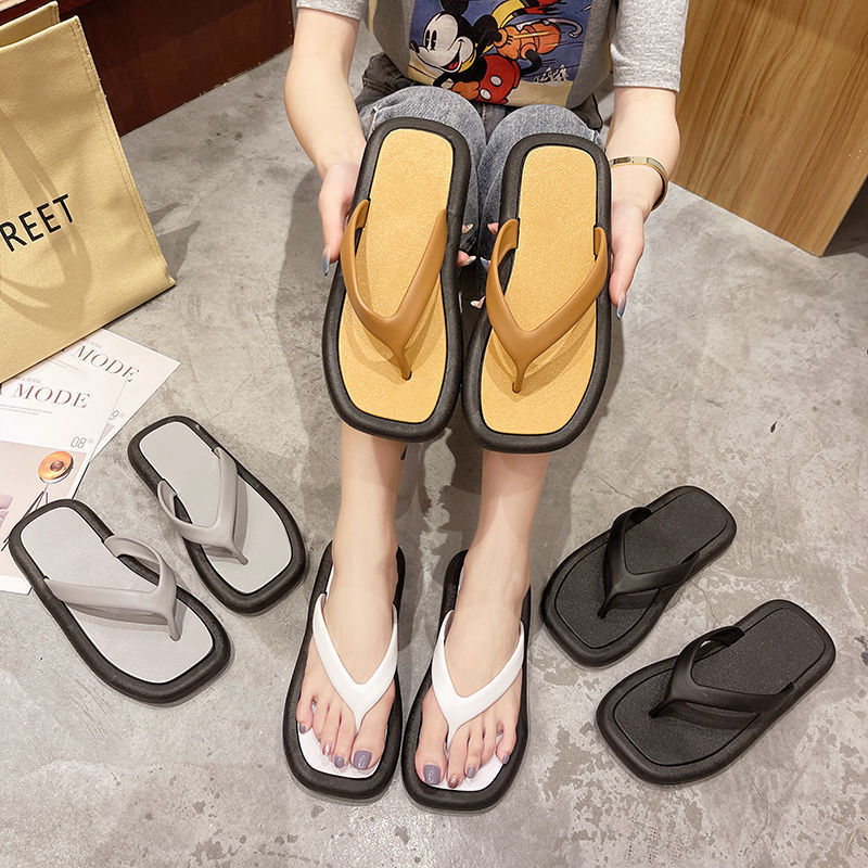 flip flops flat open toe