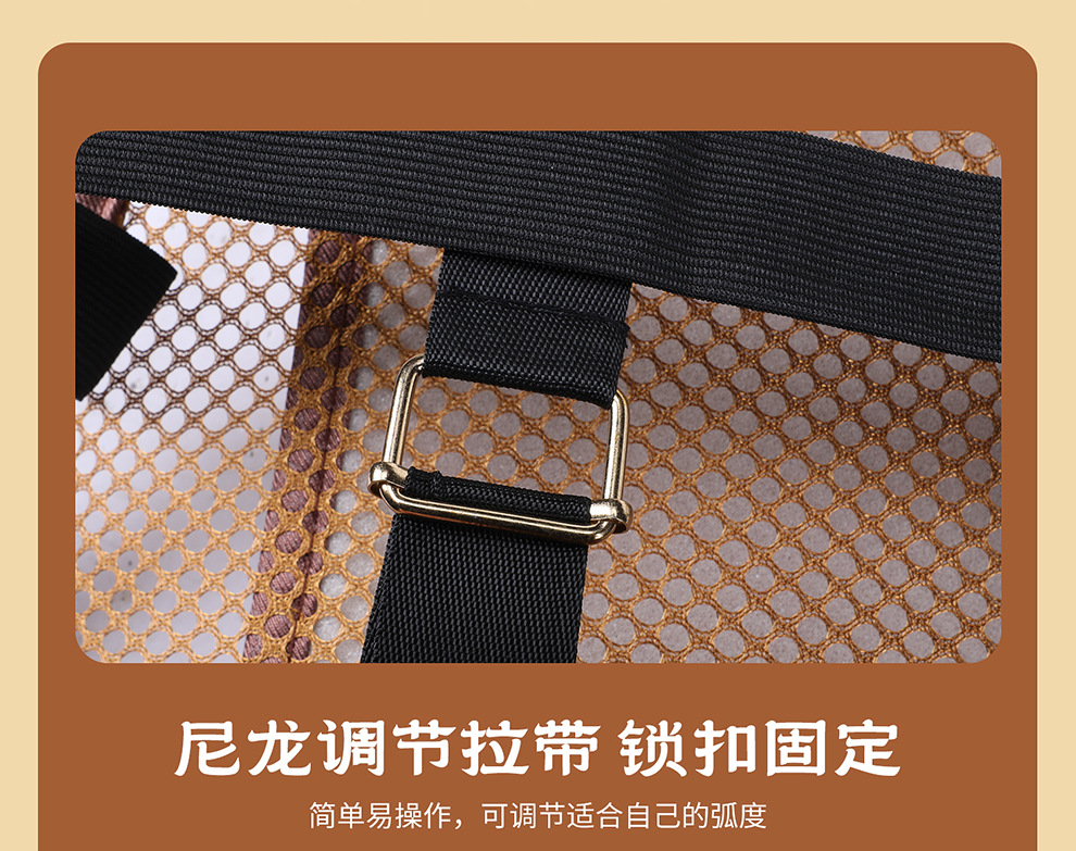 Summer Car Lumbar Support Cushion Breathable Office Seat Massage Lumbar Cushion Waist Support Car Backrest Cushion