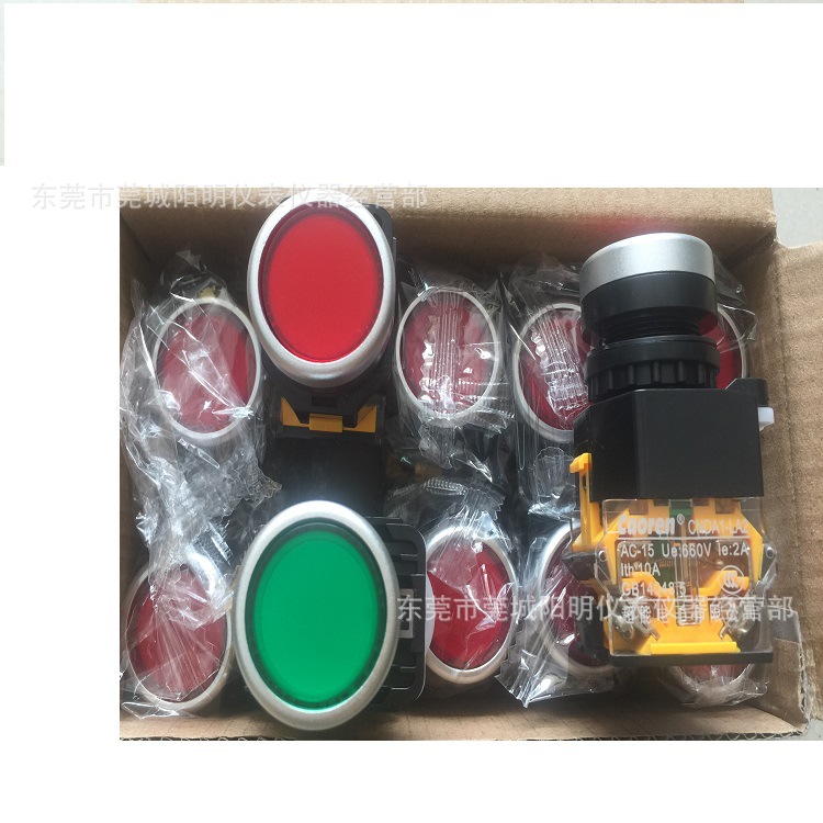 全新原装 超能 平头式按钮 CNDA1-LA2-11 平头按钮 红色