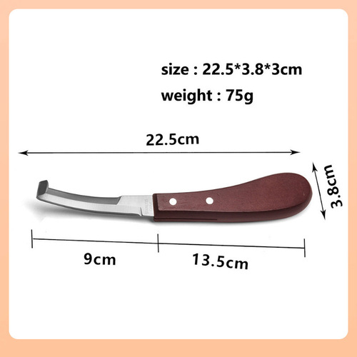 ✅ Cross-border ready-to-use horse cow sheep hoof trimming tools, durable dual-edged hoof trimmer, horse hoof trimming tool