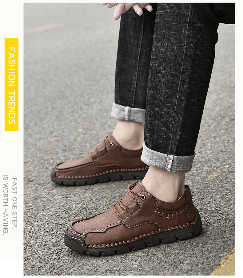 Warm Winter Work Boots For Men High-top Leather Martin Boots_voghion.com