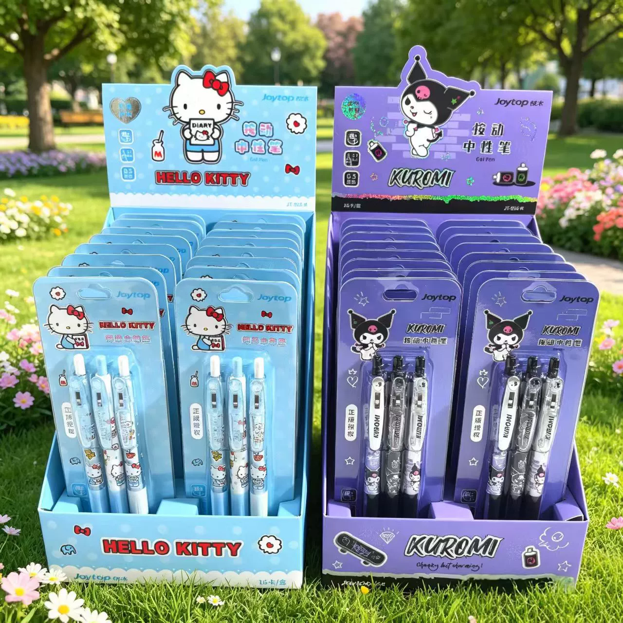 Hello kitty, мультяшный набор высокого качества из натуральной кожи, шариковая ручка для студентов