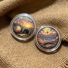 独立站爆品Resurrection of Christ Commemorative Coin
