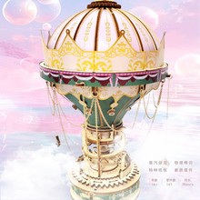 �羳3D���w��ͯDIYľ��ƴ�D��߉��ß�����S�Ҷ������l