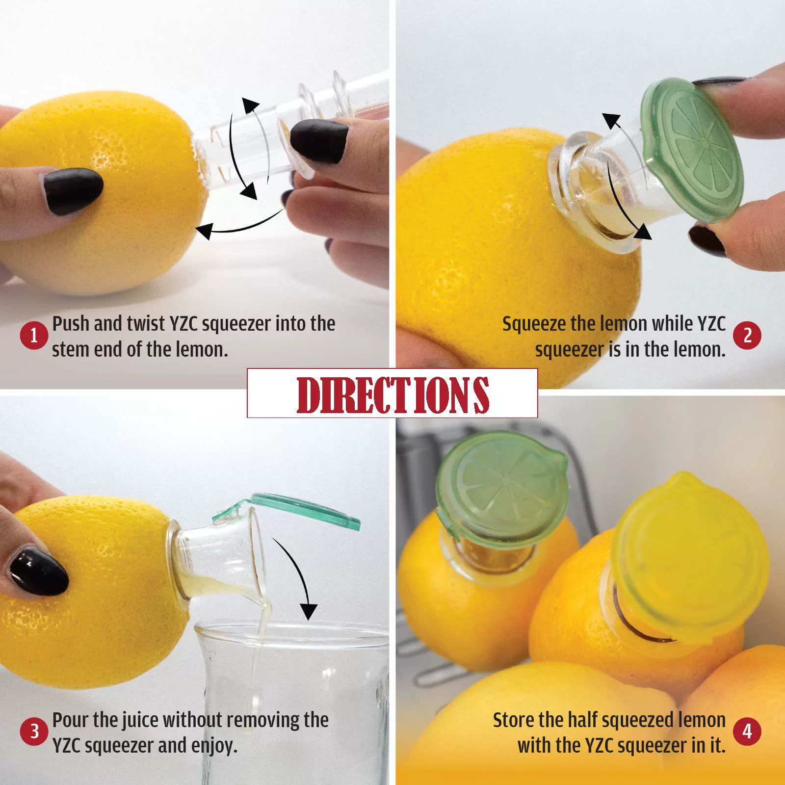 Independent site Creative new Lemon Squeezer Kitchen Lemon Juicer Manual Juicer Set
