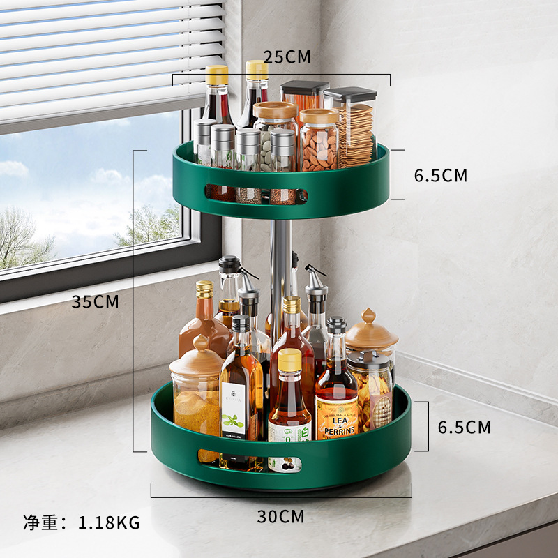 진한 녹색 디스크 30*30*35(더블 레이어)