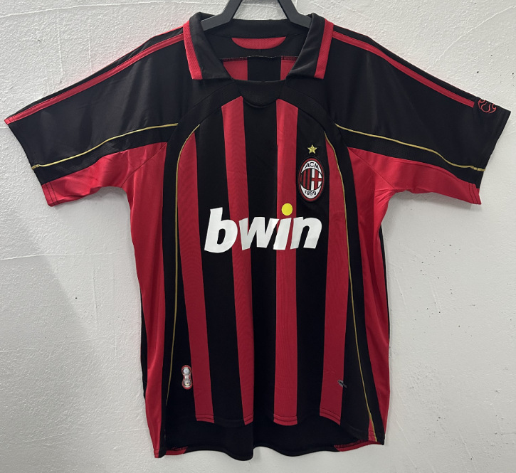 Camiseta de Brasil de manga corta retro 2002 Francia Chelsea Argentina Santas Portugal Camiseta de fútbol AC Milan