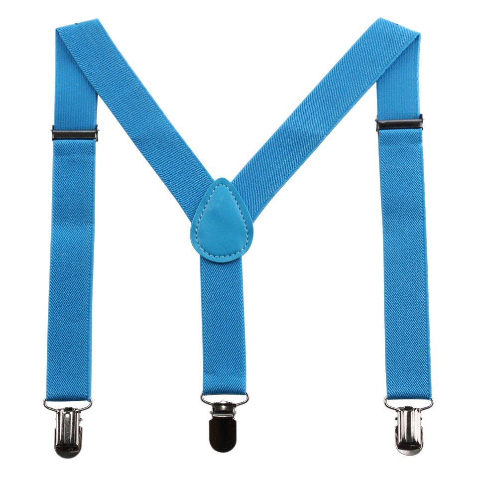 Детские кожаные подтяжки 65 см с 3 зажимами, комбинезон с гладким зажимом, Брючные ремни, детские ремни для выступлений