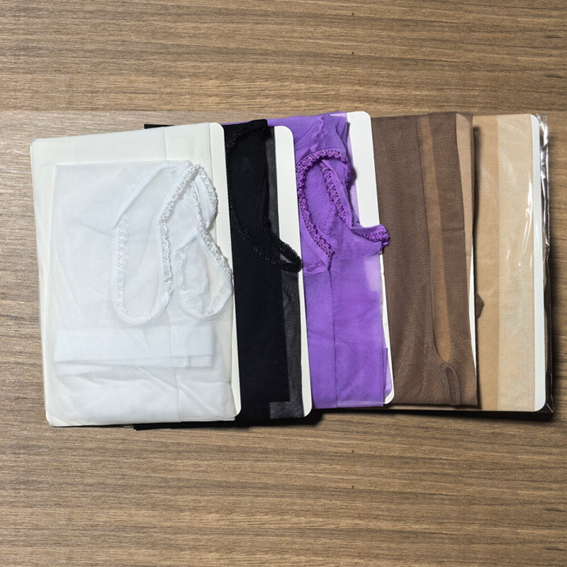 Medias de seda negras para mujer, primavera y verano, ultrafinas, resistentes a desgarros, pantimedias ultra transparentes, sensación de desnudo, entrepierna de una línea 0D, soporte al por mayor disponible.