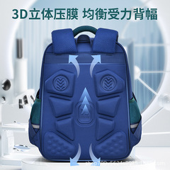 3D Pressure Film Back Panel Doraemon Elementary School Student Backpack Boy Stylish Weight Reduction Children Wholesale Dropshipping 2024 New Model