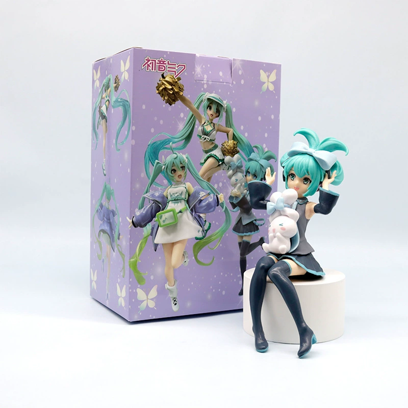 Фигурка Yugou Hatsune Miku, ПВХ, 14–20 см, варианты сидя и стоя