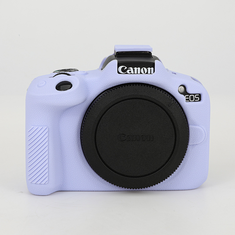 Aplicable a Canon EOS R50 cámara cubierta de silicona R50 micro una sola cámara cubierta protectora bolso de fotografía cubierta de caja suave