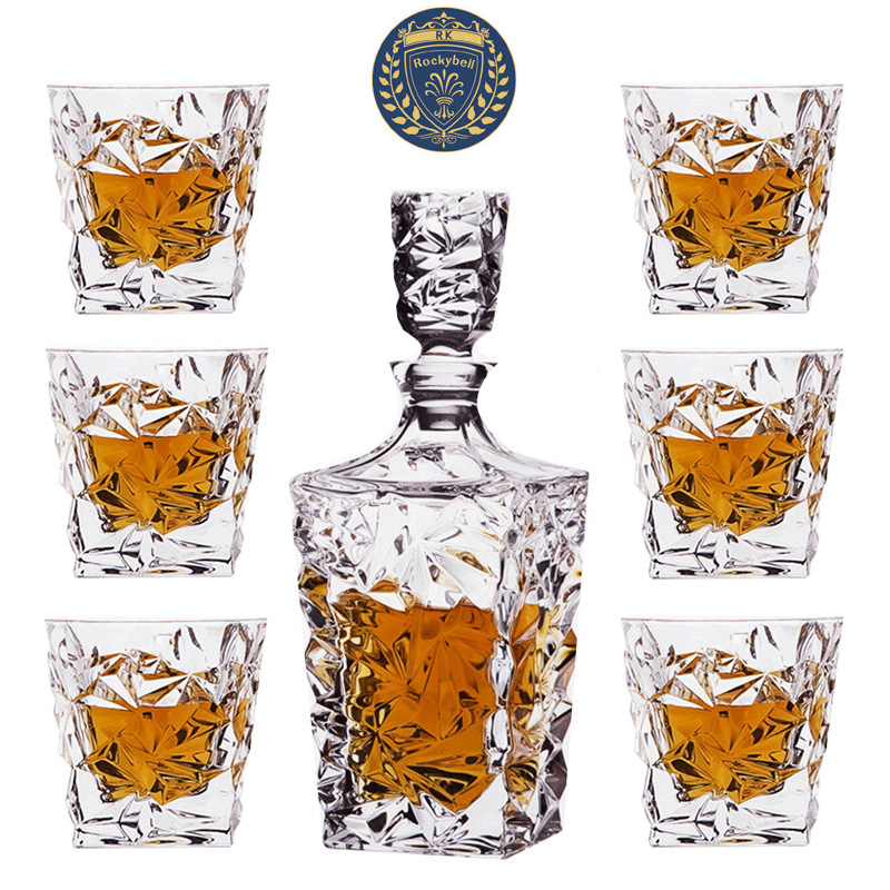 Amazon Cross-Border European-Style Creative Crystal Glass Whiskey Glass, Liquor Glass, Brandy Glass, Wine Set Amazon Cross-Border European-Style Creative Crystal Glass Whiskey Glass, Liquor Glass, Brandy Glass, Wine Set