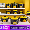 Heat ceramics Casserole household Soup Stew pot Casserole Flames Stone pot Small yellow Company Gift customized