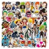 48 шт. — One Piece, водонепроницаемые наклейки