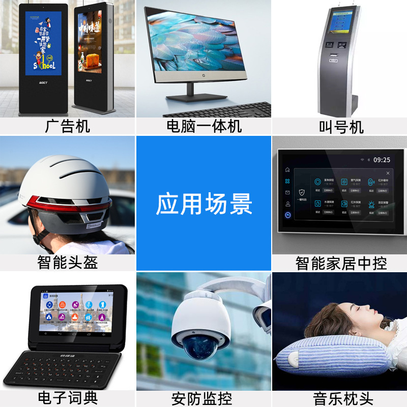 側出音ラッパキャビティ長方形1W/2W/3WスマートヘルメットAI音声ディスプレイ音声キャビティ付きスピーカー|undefined