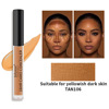 Waterproof foundation, cream, concealer, long-term effect, conceals acne, against dark circles under the eyes