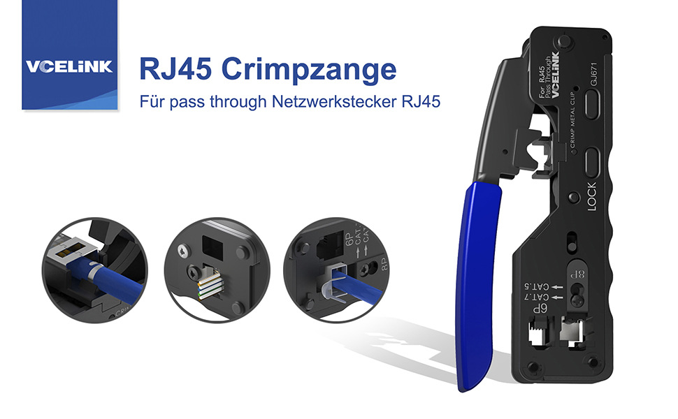 RJ45 Crimpzange