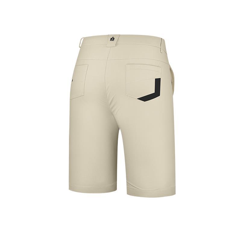 Quần short golf nam Moeyes Magic Eye co giãn mùa hè — M23KUZ002-Đen, M23KUZ002-Kaki, M23KUZ002-màu trắng chi tiết 9