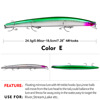 New Haiyin Mino 18.5cm Luya bait 24.5 grams 10 -color fishing gear 6# DXM005