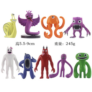 Banban Garden Paradise Hand-Made Kindergarten Doll Alapi Green Mouth Monster Doll Ornament Blind Bag Model Toy