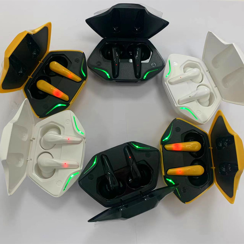 Juegos de deportes electrónicos G11X15 366 5220 Juegos YX-01 Auriculares Bluetooth Touch Bluetooth 5.2 Tocón para los oídos