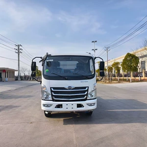 Çoxfunksiyalı Foton 7-tonluq mavi toz təmizləyən maşın, 30/40m duman topu ilə.
