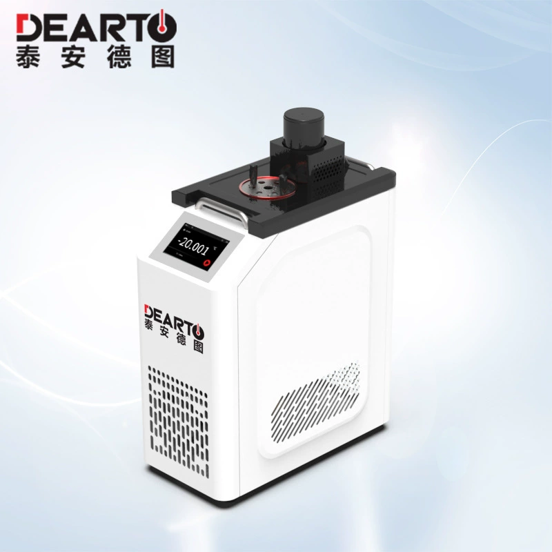 -20 ~ 180 ℃ Ультра-портативный интеллектуальный низкотемпературный термостатный канавка поддерживает высокую температуру и быстрое падение DTS-20B