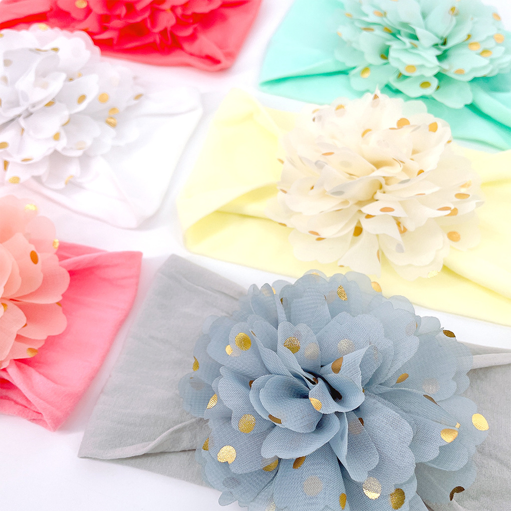 Cute Flower Cloth Hair Band display picture 4