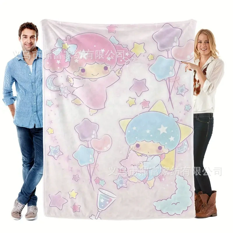Sanrio, мультяшная фланелевая одеяла для сна, детский диван