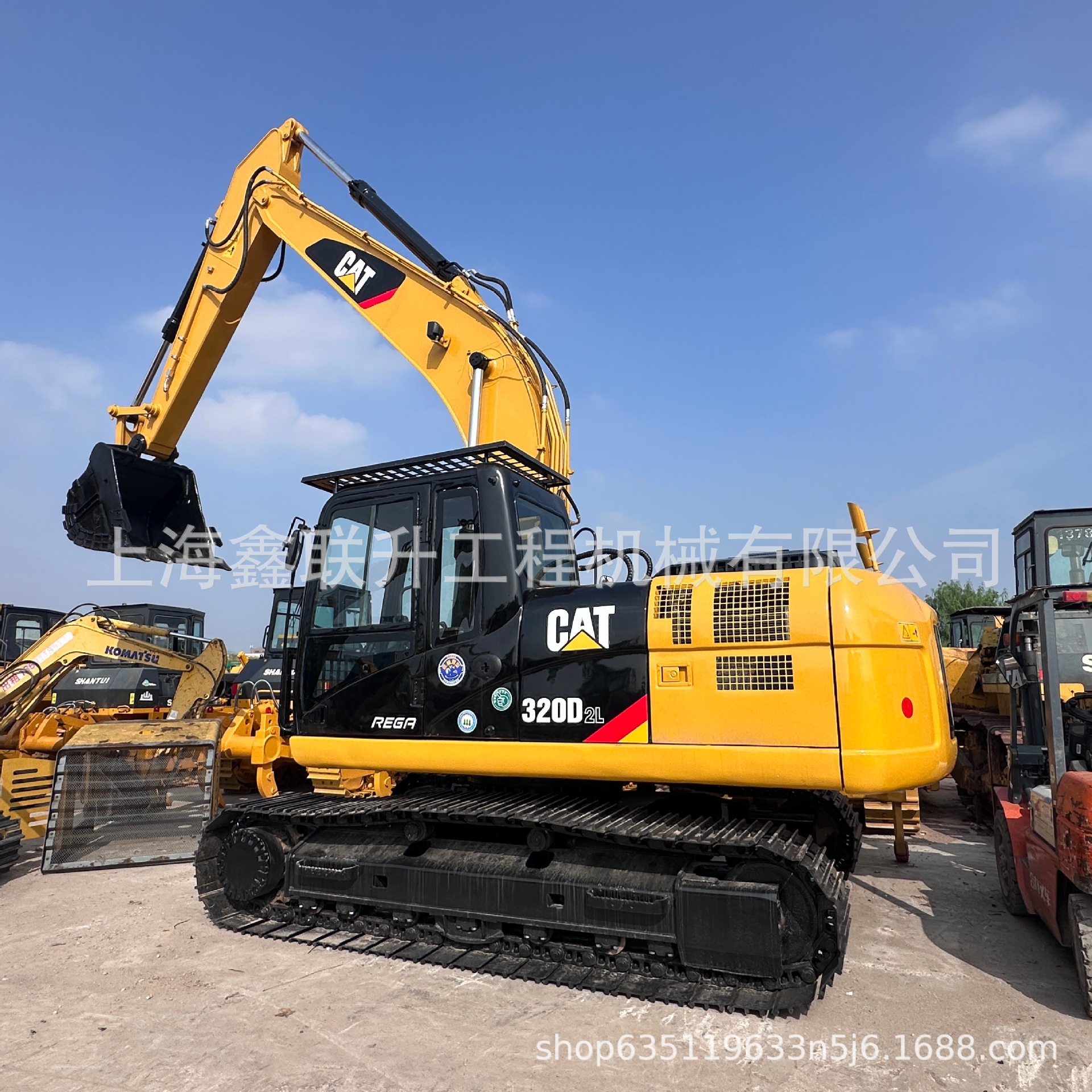 Excavadora japonesa Komatsu PC400 - 8 Excavadora Komatsu PC450 / 220 Excavadora de segunda mano para todo terreno image 7