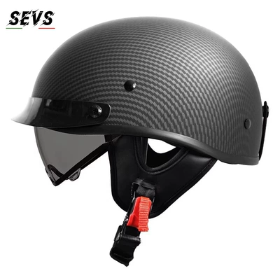 helmet, Motosiklet kaskı (dəbilqə) - yacarbon-tea-mirror-m