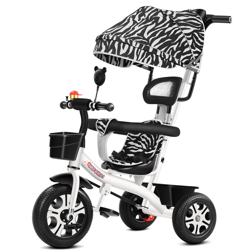 Triciclo infantil 1 - 3 - 2 - 6 años de edad, carro de bebé grande, bicicleta, carro de jardín de infantes image 40