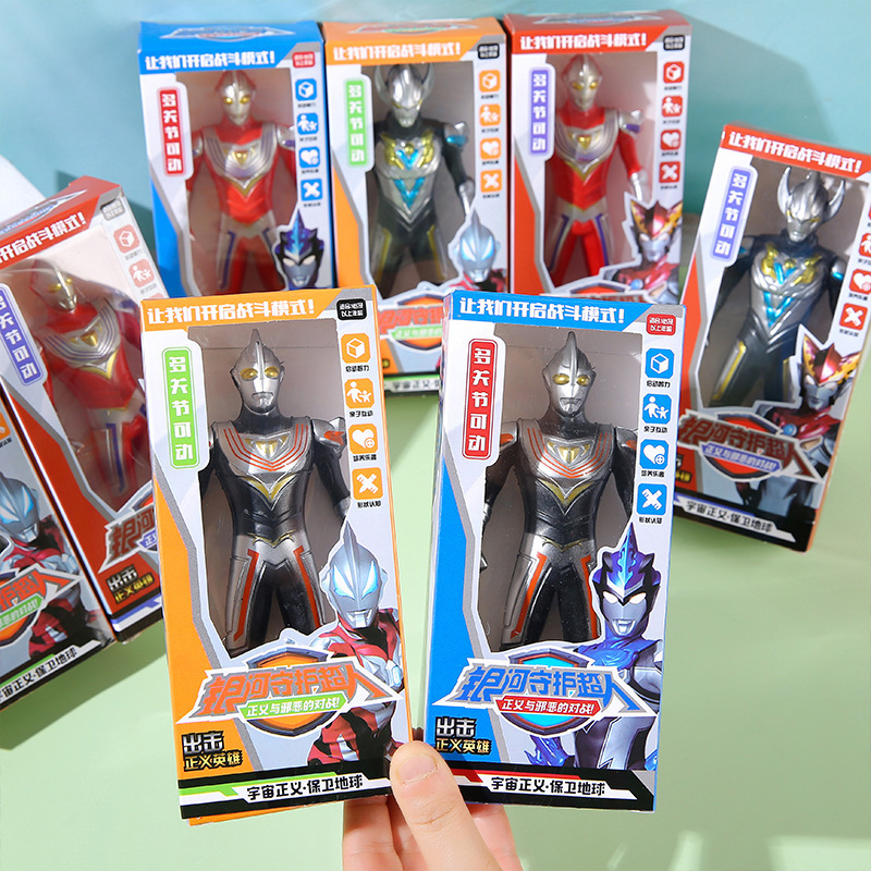 Robot Doll Boxed New Boxed Hero Universe Doll Robot Children's Toys Wholesale Street Stall Set