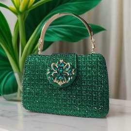 严选新款满钻手拿包宴会镶钻晚宴包名媛女包Rhinestone purse bag
