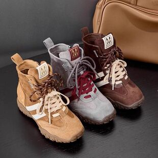 �\�ӿ��ϵ�Ь�¿�ߎ�С��6cm�ﶬ��ӖЬ2024��Ů�����߰��ʻ�ɫ