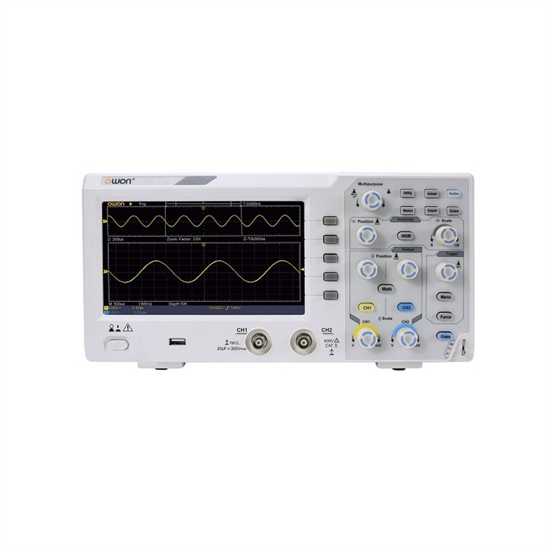 利利普20M数字示波器SDS1022双通道存储
