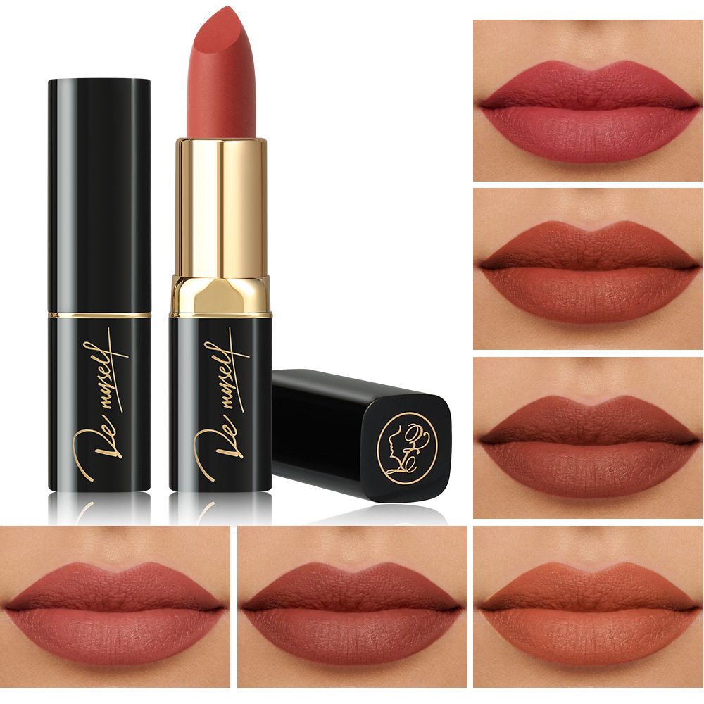 s.f.r color exclusivo transfronterizo niebla mate lápiz labial claro fácil de colorear lujoso 6 colores lápiz labial mousse