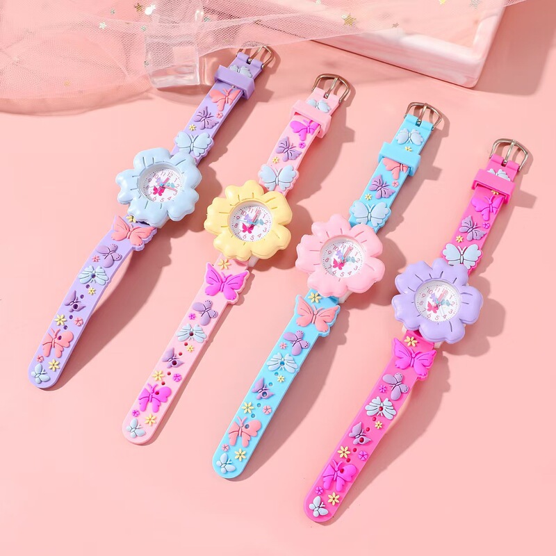 New Cartoon Creative Children's Watch for Kindergarten and Primary School Students, Cute Anime Sticker Watch, Cute Quartz Children's Watch New Cartoon Creative Children's Watch for Kindergarten and Primary School Students, Cute Anime Sticker Watch, Cute Quartz Children's Watch
