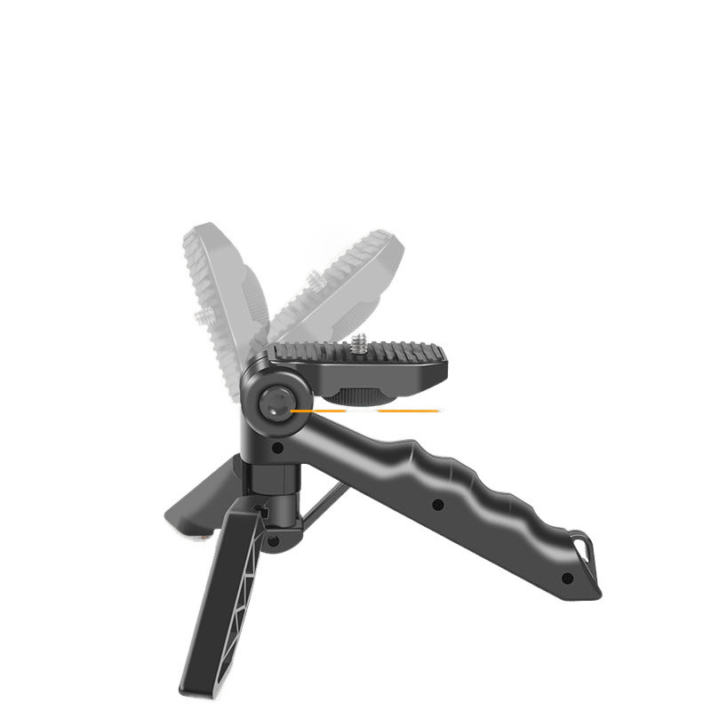 Mobile phone, double-sided tubing, table tripod