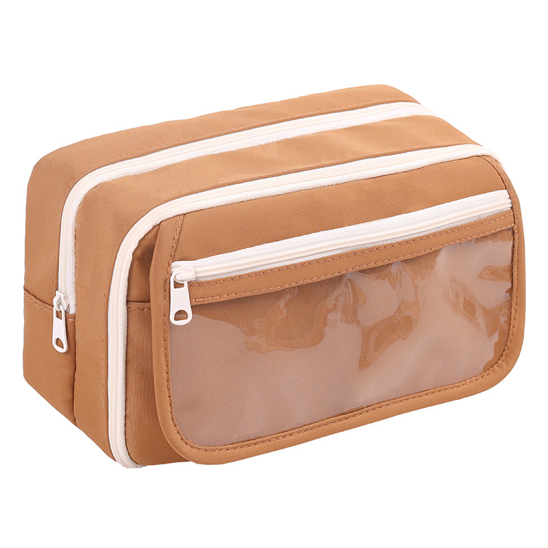 투명 연필 케이스 고가 2025년 신상품 대용량 여아 연필 케이스 중학생 다층 연필 케이스