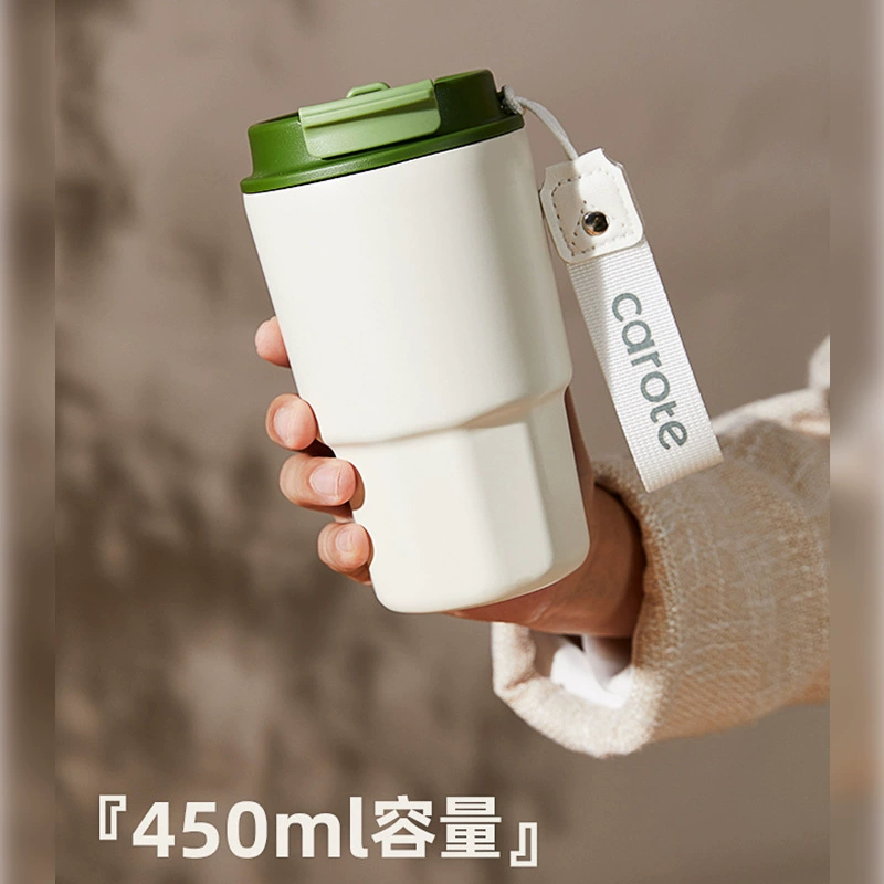 Двойной напиток кофейная чашка 316 из нержавеющей стали термочашка портативный сопровождающий студент с высоким значением соломки кофе чашка 3D на заказ