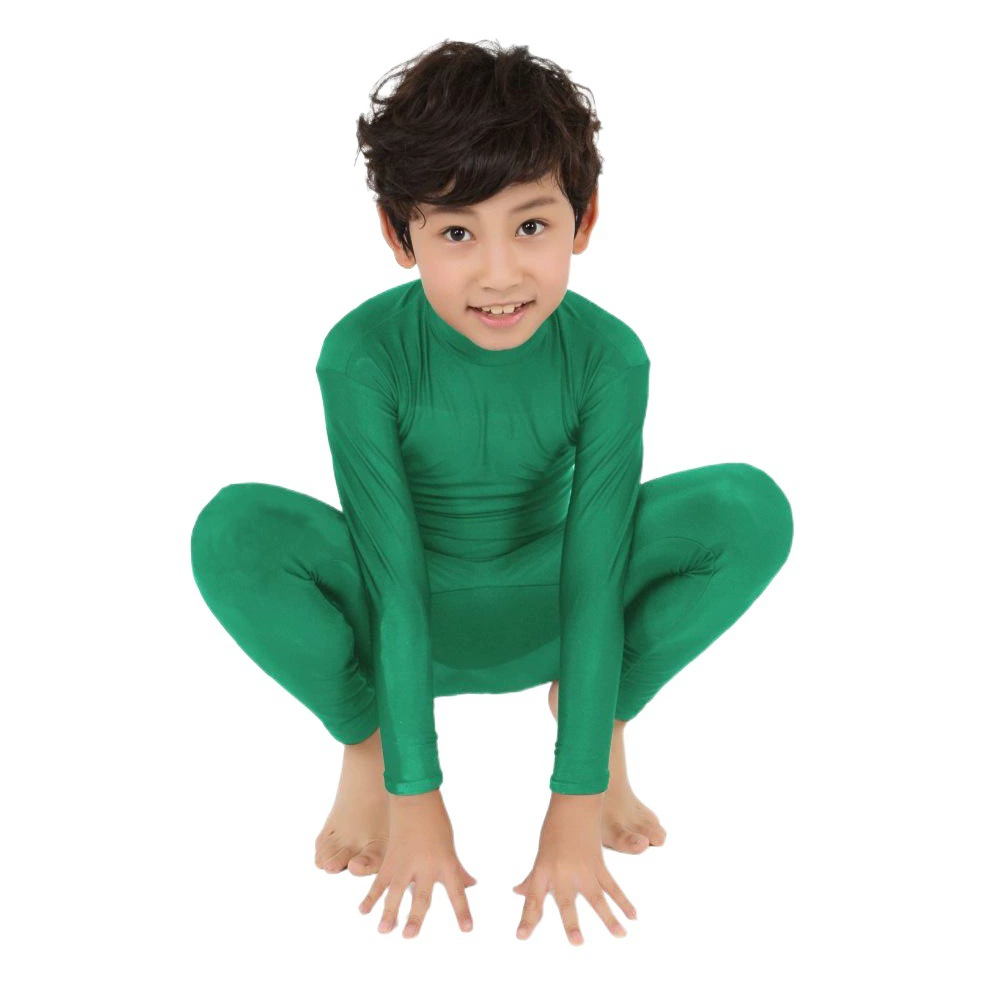 Детская тройка без колготки Leica superzentai сплошной цвет сценического костюма косплей костюма