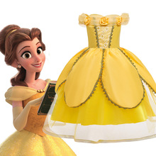 贝儿公主裙女童生日礼服圣诞节儿童服装演出服衣服连衣裙贝尔裙子