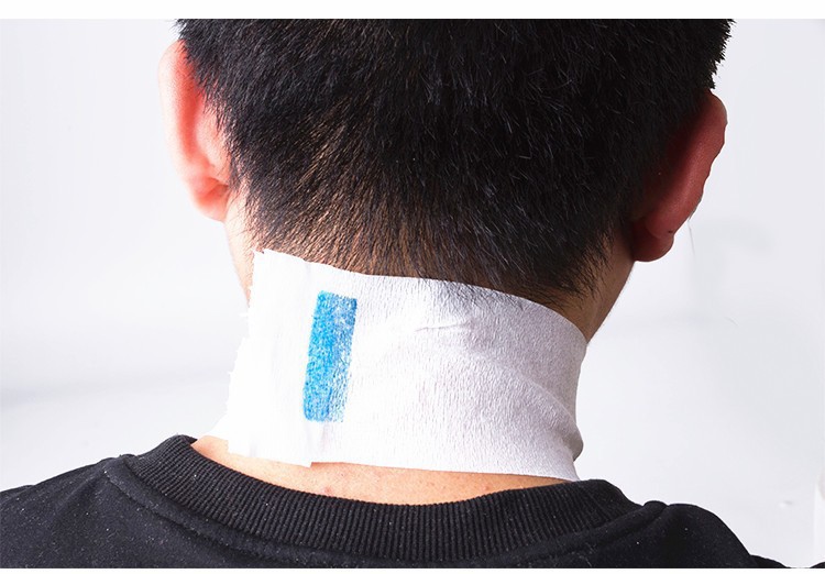 Hair Salon Special Hair Scarf Paper Disposable Scarf Paper Can Be Customized with logo Hair Cutting and Neck Protection Paper to Prevent Broken Hair YQ-492