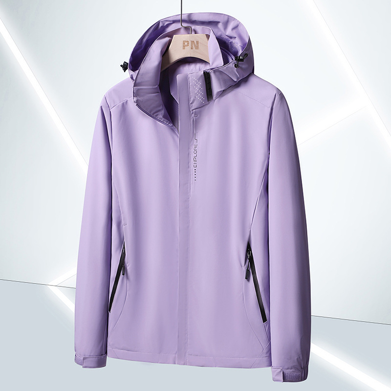 Explosión al aire libre tres en uno chaqueta de terciopelo interior chaqueta de montaña chaqueta deportiva casual chaqueta de caparazón blando para hombres y mujeres